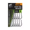 Fox Stiff Rig Beaked 8 Očkový, Ostnatý Kaprový Háček 10ks