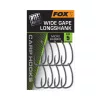 Fox Super Wide Gape Longshank 2 Háček s očkem a protihrotem na kapry 10ks