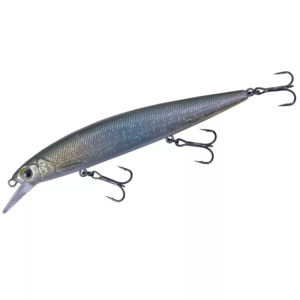 Major Craft Ceana Jerkbait 110SPS Shallow 11cm 16gr #002 Green Back Silver Plovoucí Wobler