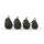 Fox Camotex Pear Swivel Lead 2.5oz/70g Koncové olovo