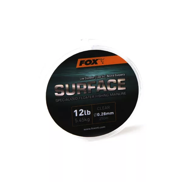Fox Surface™ Floater Mainline - Clear 12lb/0.28mm Monofilový vlasec
