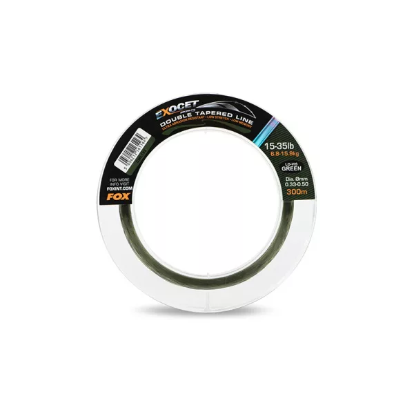 Fox Exocet Pro Low Vis Zelený 0,26-0,50mm 300m Zesilující monofilní kmenový vlasec