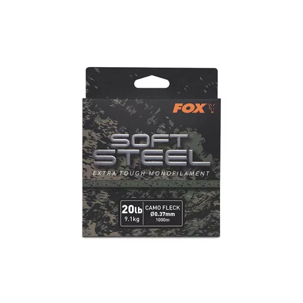 Fox Soft Stell Camo 0,37mm 1000m Monofilní kmenový vlasec