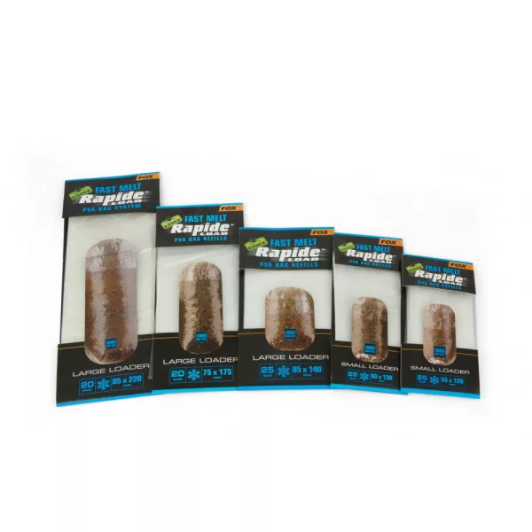 Fox Edges Rapide Load PVA Bag Refills 85x220mm PVA Sáček 20ks