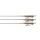 Fox Edges Camo 40lb Submerge Lead Clip Leaders 75cm návazec 3ks