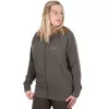 Fox WC Zipped Hoodie na zip Zeleno-fialová Dámská mikina s kapucí M
