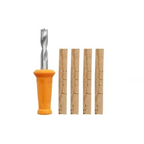   Carp Zoom Nerezový vrták na nástrahy 4ks s 6mm korkovou tyčinkou