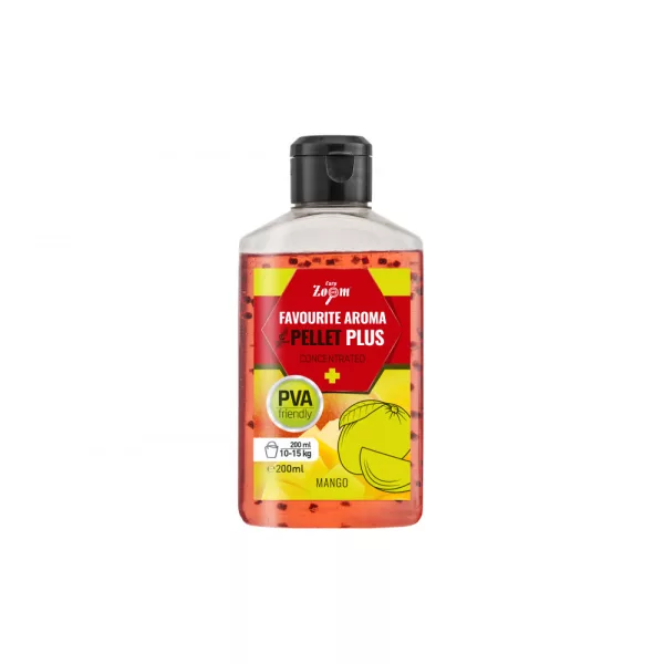 Carp Zoom Favourite Mango Tekutá příchuť s peletami 200ml