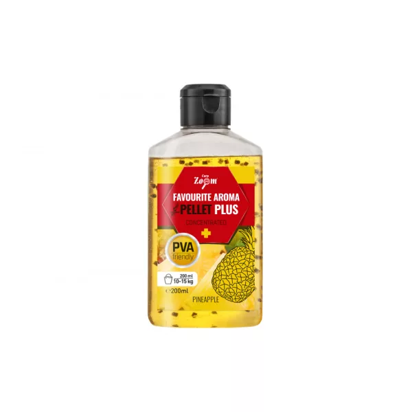 Carp Zoom Favourite Ananas Tekuté Aroma s Peletami 200ml