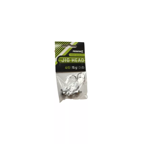 Predator Z 2/0 15gr Jigová hlavička 4ks