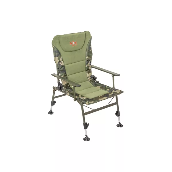 Carp Zoom N2 Komfortní Křeslo Camou-Fleece s područkami 50x50x35cm