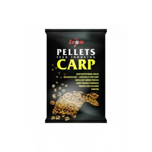 Carp Zoom CZ kaprová krmná peleta, 6 mm, přírodní, 800 g