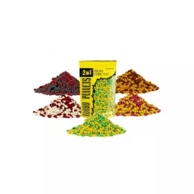   Carp Zoom CZ 2in1 Turbo rychle rozpustné pelety, 3 mm, čokoláda, pomeranč, 500 g