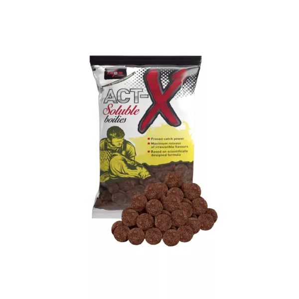 Carp Zoom Act-X Soluble Sladko-kořeněné 24mm Rozpustné boilies 800gr