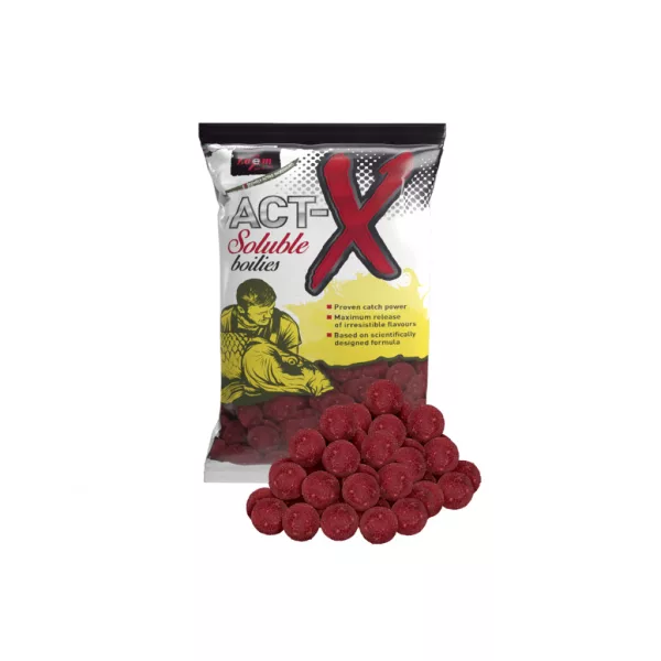 Carp Zoom Act-X Soluble Klobása 24mm Rozpustné boilies 800gr