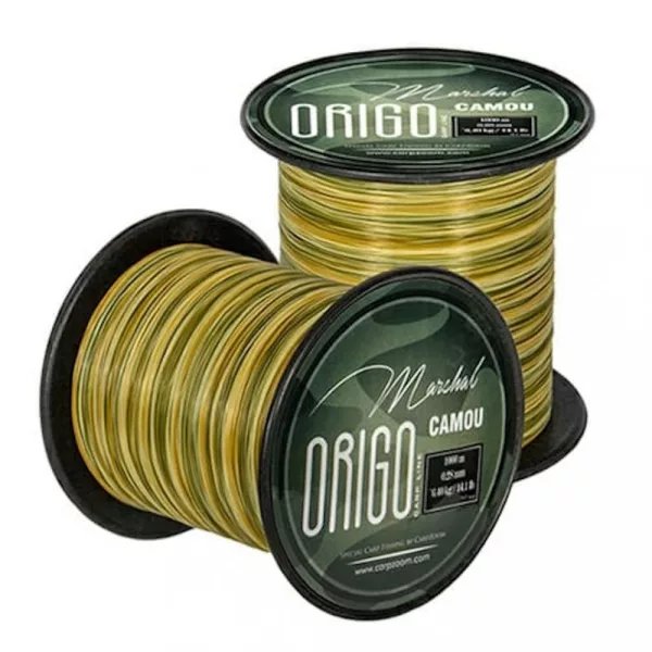 Marshal Marshal Origo Camou kaprový vlasec s maskovacím vzorem, o0,37 mm, 1000 m, 10,4 kg