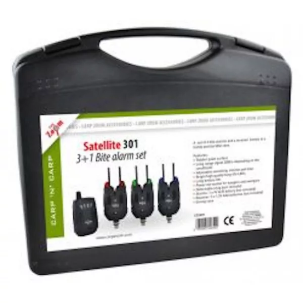 Carp Zoom CZ Satellite 301 sada elektrických signalizátorů záběru 3+1