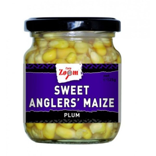 Carp Zoom CZ Sladká rybářská kukuřice, švestka, 125 g, 220 ml