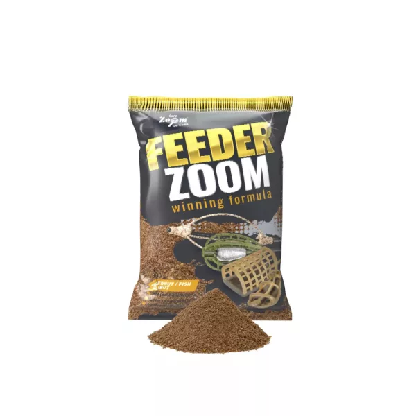 Carp Zoom Feeder Zoom Tygří ořech Halibut, Rybí krmná směs 1kg