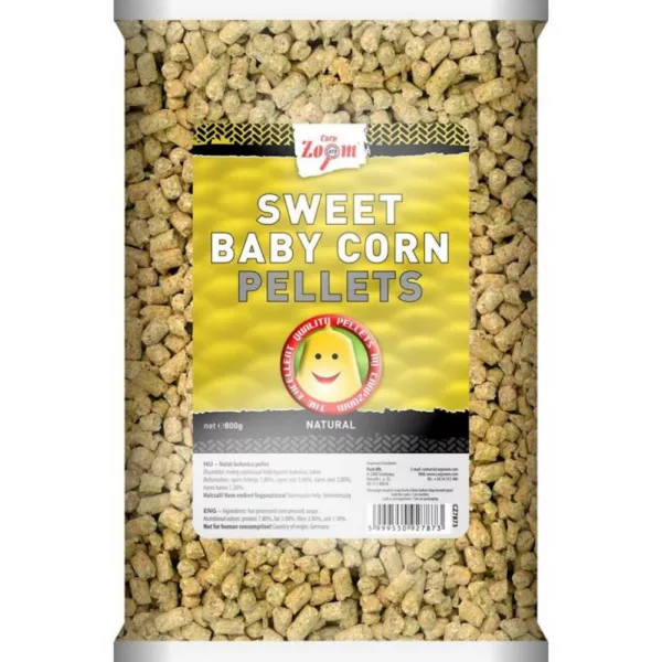 Carp Zoom CZ Pelety Baby Corn, přírodní, 2,5 kg