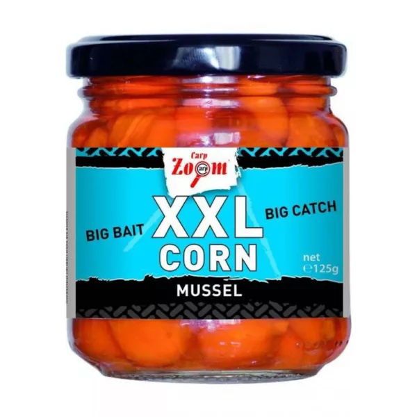Carp Zoom CZ Obří rybářská kukuřice, mušle, 125 g, 220 ml