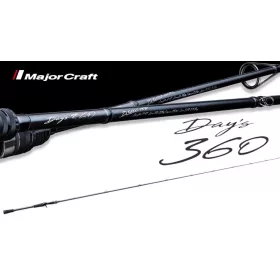   Major Craft Days 360 D360C-66M Baitcast R-Fast 1,98m 7-28gr 2dílný castingový přívlačový prut