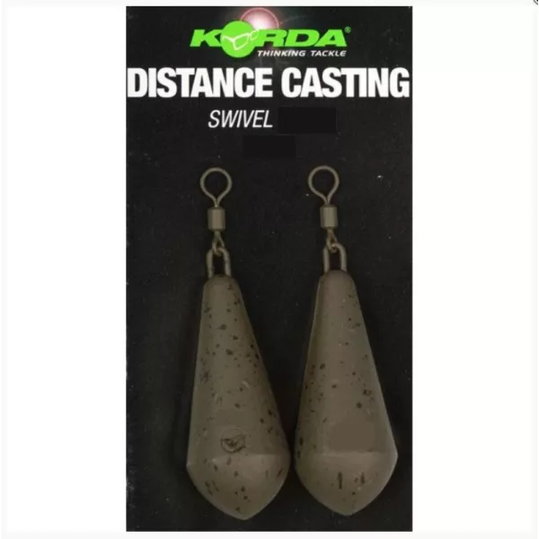 Korda Distance Casting Swivel blister kaprové olovo 112gr 2ks