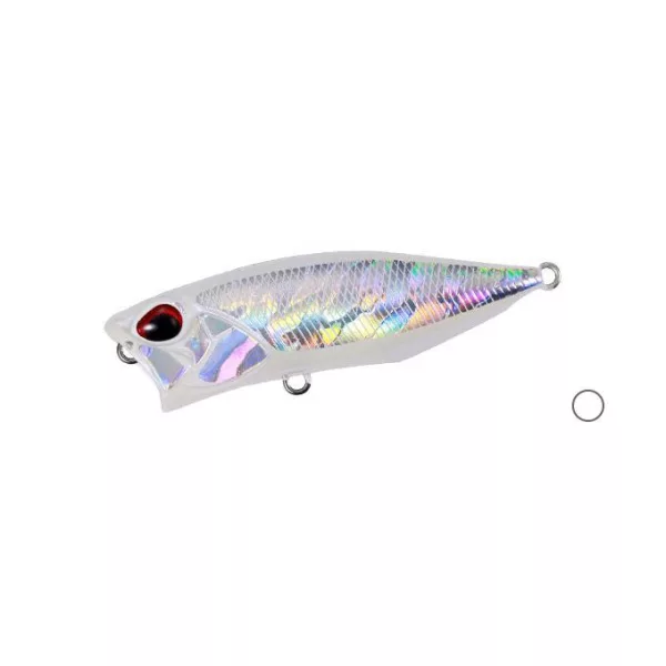 Duo Realis Popper 64 6,4cm 9gr AJO0091 Ivory Halo Plovoucí Wobler