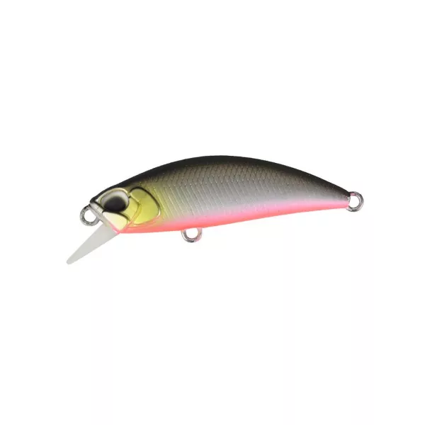 Duo Spearhead Ryuki 38S 3,8cm 2,8gr ASA4082 Mat Black Back RB Ponořující Wobbler
