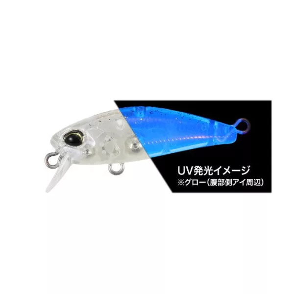Duo Tetra Works Toto Fat 35F 3,5cm 1,8gr CCC0076 UV Silver Plovoucí Wobbler