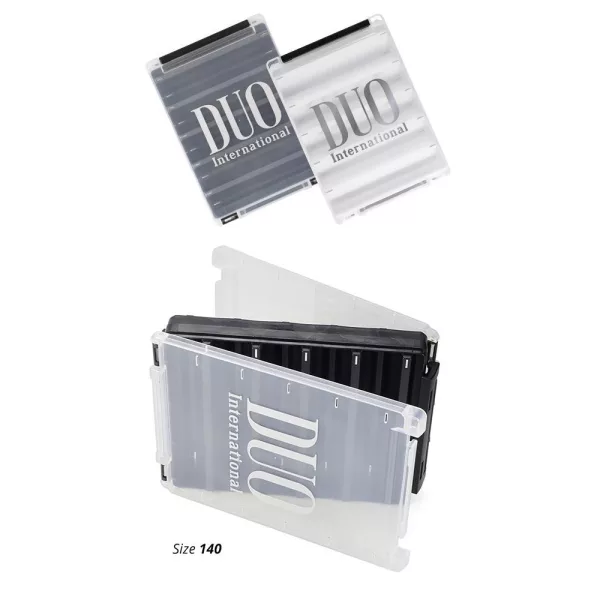 Duo Reverse Lure Case 140 20,5x14,5x4cm White/Silver Logo Krabička na nástrahy