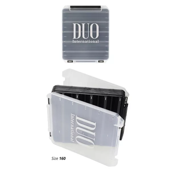 Duo Reverse Lure Case 160 20,6x17x4,4cm White/Silver Logo Krabička na umělé nástrahy