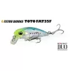 Duo Tetra Works Toto Fat 35F 3,5cm 1,8gr DEA0553 UV Lime Head OT Plovoucí Wobbler