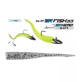   Duo Bayruf BR Fish 8,4cm S035 UV Silver Plastová nástraha 7 ks
