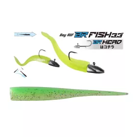   Duo Bayruf BR Fish 8,4cm S044 Lime Gold Plastová nástraha 7ks
