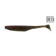 Duo Realis Versa Shad 7,6cm F018 Green Pumpkin Red Flake Plastová nástraha 10ks