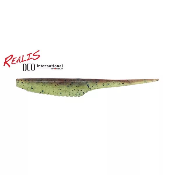 Duo Realis Versa Pintail 7,6cm F082 Green Pumpkin Chartreuse Plastová nástraha 10ks