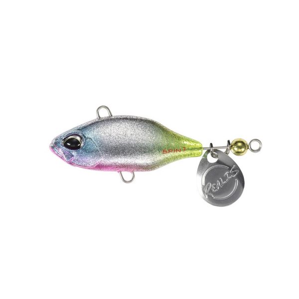 Duo Realis Spin 35 SW 3,5cm 7gr CCC0682 Metallic Flash PB Spin-Tail umělá nástraha
