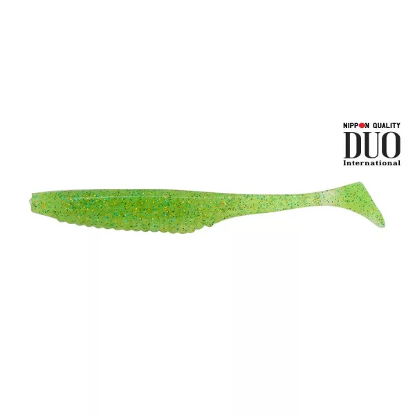 Duo Realis Versa Shad 10cm F084 Lime Chartreuse UV plastová nástraha 7ks