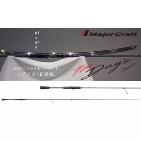   Major Craft Days DYS-66ML R,Fast 1,98m 3,5-10,5gr 2dílný přívlačový prut