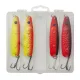 KINETIC Rĺĺ Pilken Rainbow 40/60g 4ks Třpytka