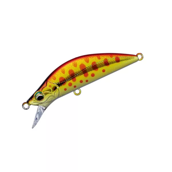 Major Craft Finetail Eden 50S 5cm 4,5gr #010 Red Gold Yamame Potápivý Wobler