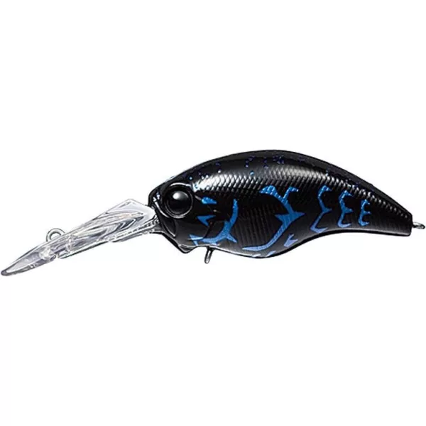 Evergreen Wildhunch 5,2cm 9,6gr #85 Black Blue Cloth Wobbler