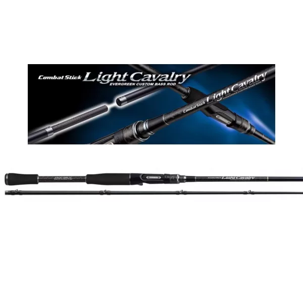 Evergreen Light Cavarly CLCC-71H Baitcast 216cm 10,5-56gr 2dílný přívlačový prut