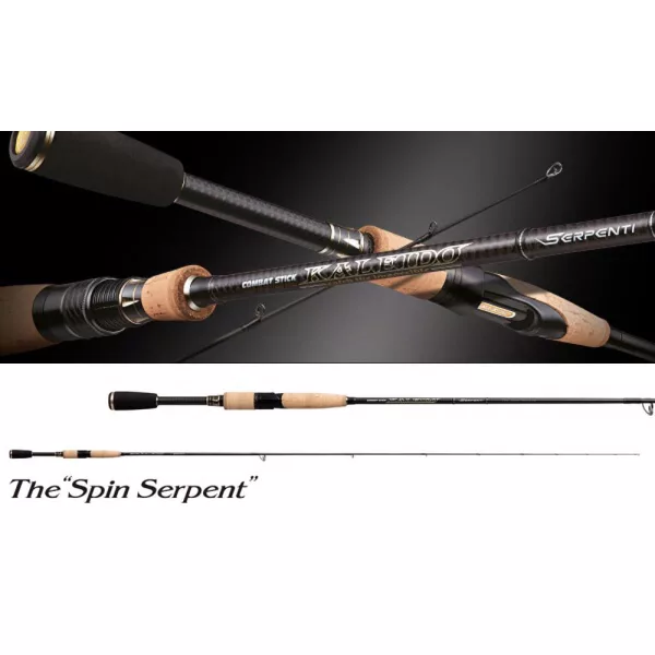 Evergreen Kaleido Serpenti TKSS-64MST The Spin Serpent 193cm 1,8-5gr 1 Dílný Prut na Přívlač