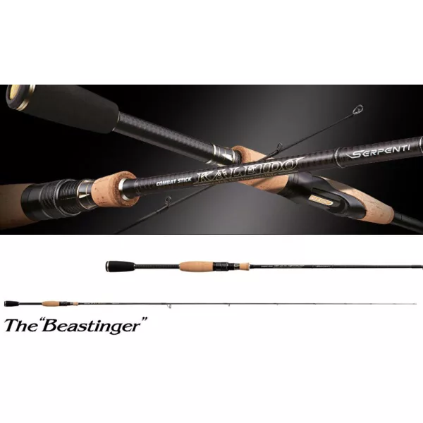 Evergreen Kaleido Serpenti TKSS-64L The Beastinger 193cm 0,9-7gr 1 Dílný Prut na Přívlač