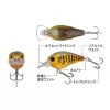 Wobbler Evergreen Piccolo Dive Shallow 4cm 6,4gr #66 Flash Clown