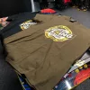 Vass-Tex Fishing Culture Potlačené Khaki Tričko XL