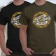 Vass-Tex Fishing Culture Printed Khaki Tričko 2XL