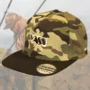 Vass-Tex Camo-Černá Snapback Baseballová Čepice